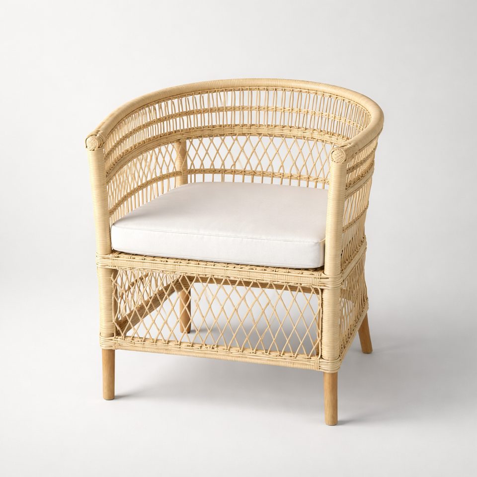 Poltrona Pitrit Rattan Bahali 60x65x83cm