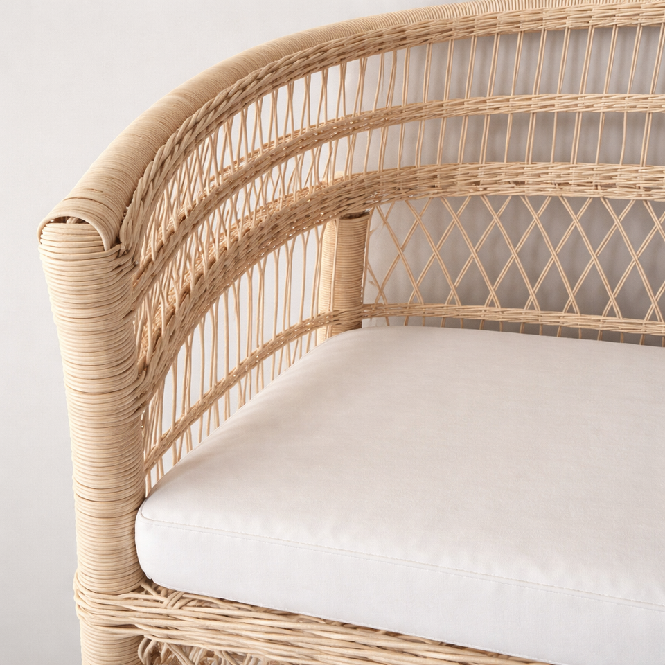 Poltrona Pitrit Rattan Bahali 60x65x83cm