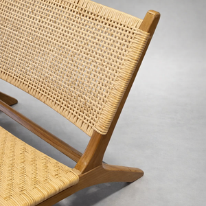 Poltrona Teak Rattan Bahali 64x73x68cm