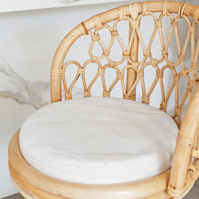 Banqueta Alta Mandola Rattan Bahali 42x44x105cm