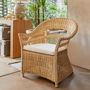 Poltrona Anyan Rattan Bahali 75x75x87cm