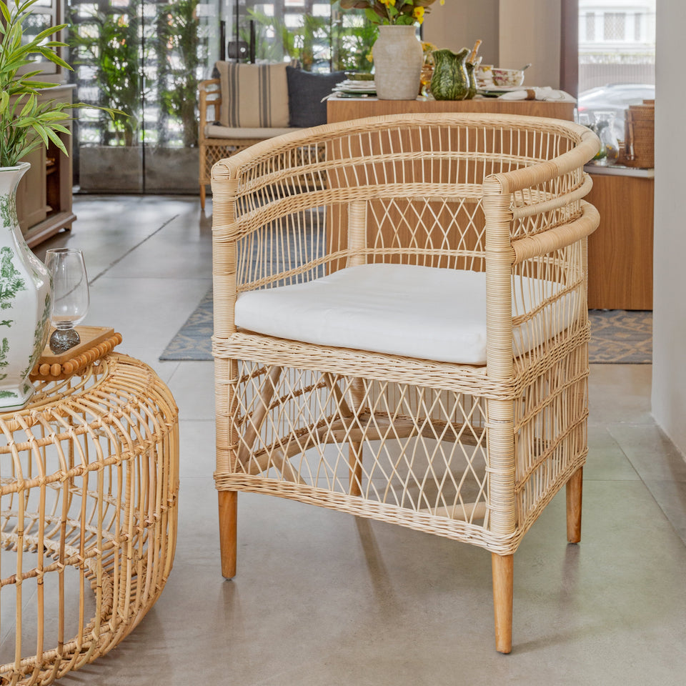 Poltrona Pitrit Rattan Bahali 60x65x83cm