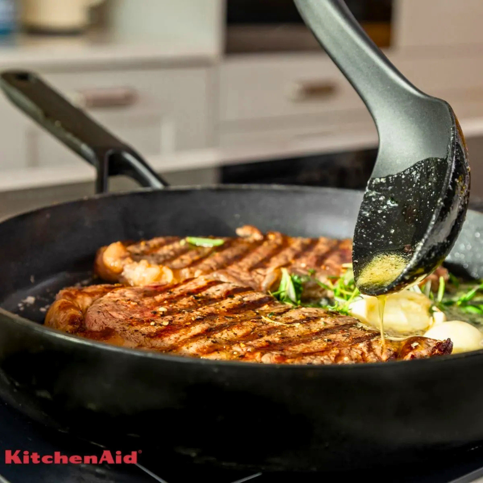 Espátula Clássica em Silicone Confeitaria Preta KitchenAid