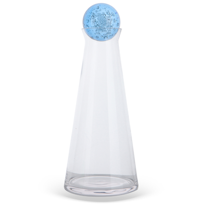 Garrafa Bubble Vidro Azul 1L Linha Sintonia