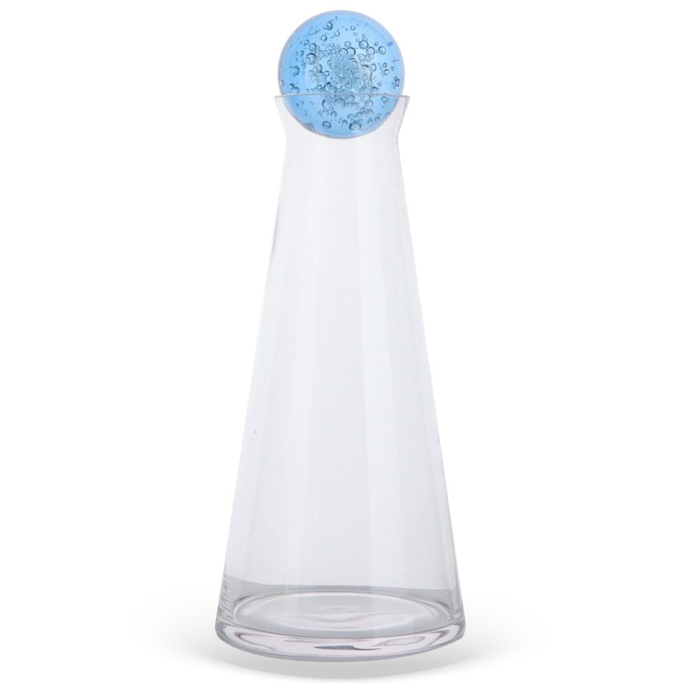 Garrafa Bubble Vidro Azul 1L Linha Sintonia