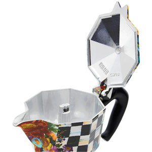 Cafeteira Moka Express Serve 3 Xícaras Mackenzie Childs Bialetti