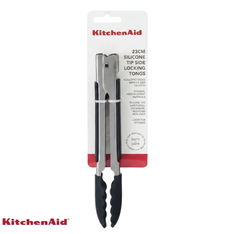 Pegador Churrasco Legumes 23cm Multiuso Inox KitchenAid
