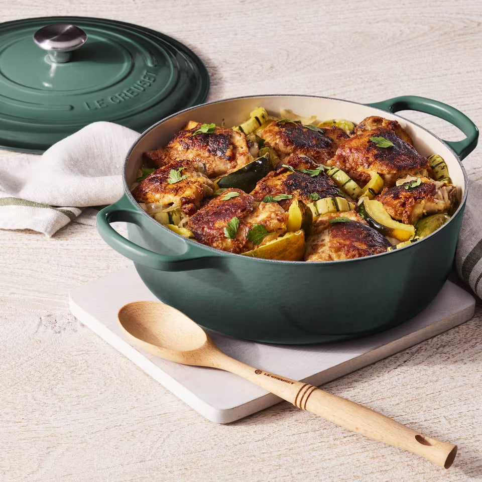 Panela Le Creuset para Risotto Signature Artichaut 6,2L 30cm