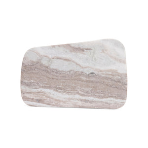 Tábua Mármore Branco Orgânica 35,5cm Mart