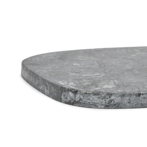 Tábua Mármore Cinza e Branco Orgânica 35cm Mart