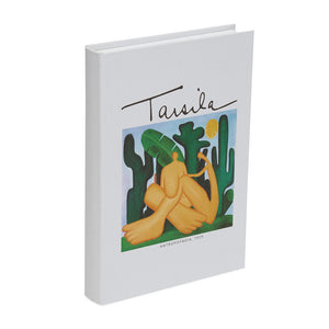 Livro Caixa Antropofagia MDF e Canvas Pequeno 28cm Mart