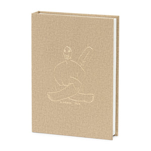 Livro Caixa A Negra Bege MDF e PU 25x18x4cm Mart