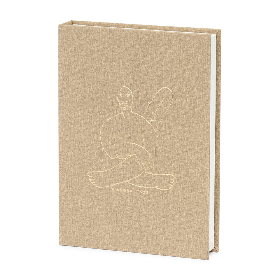 Livro Caixa A Negra Bege MDF e PU 25x18x4cm Mart