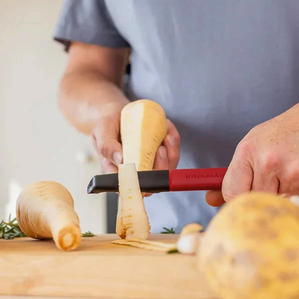 Descascador Peeler Legumes Frutas Casa Vermelho KitchenAid