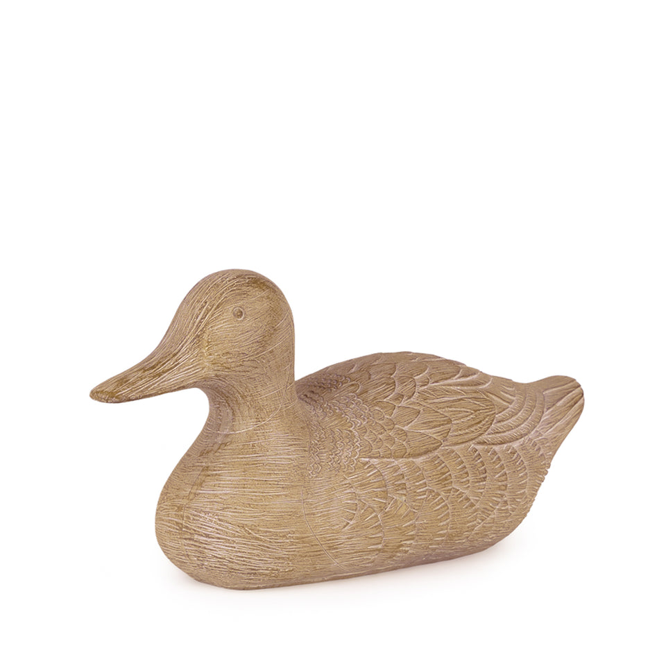 Escultura Pato em Poliresina Médio Mart