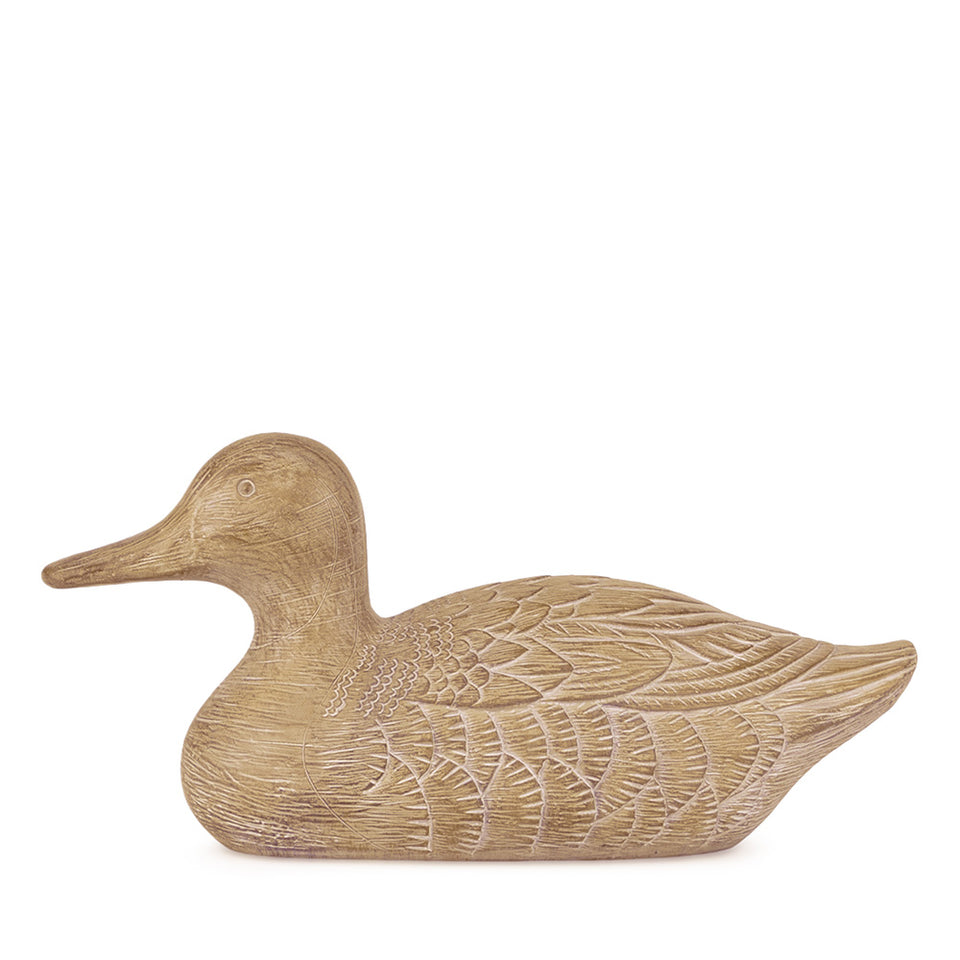 Escultura Pato em Poliresina Grande Mart