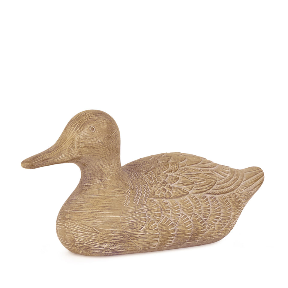 Escultura Pato em Poliresina Grande Mart