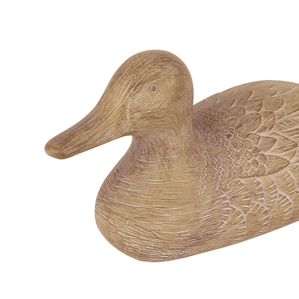 Escultura Pato em Poliresina Grande Mart