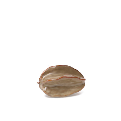 Kit 2 Esculturas Carambolas em Cerâmica Mart