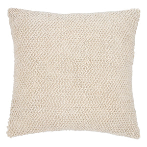 Almofada em Algodão Bouclé Bege 48x48cm Mart