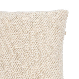 Almofada em Algodão Bouclé Bege 48x48cm Mart
