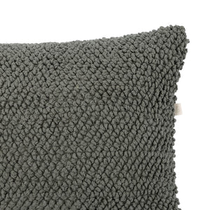 Almofada em Algodão Bouclé Verde 28x48cm Mart
