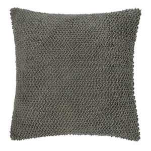 Almofada em Algodão Bouclé Verde 48x48cm Mart