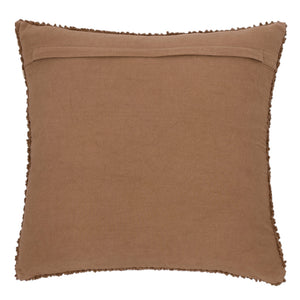 Almofada em Algodão Bouclé Marrom 48x48cm Mart
