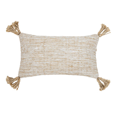Almofada em Algodão Tassel em Juta 28x48cm Mart