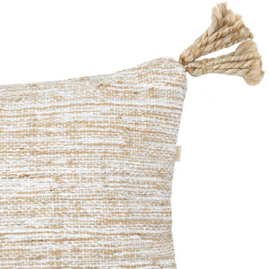 Almofada em Algodão Tassel em Juta 28x48cm Mart