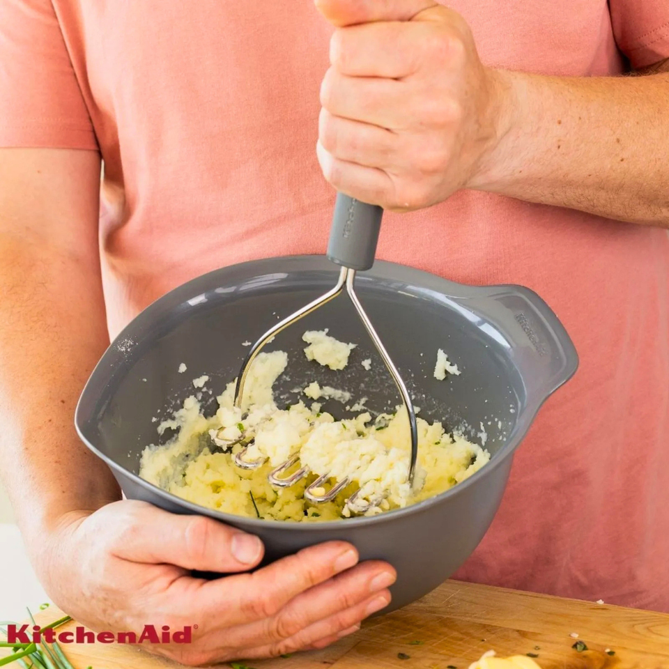 Amassador Batata Inox Cozinha Profissional Cinza KitchenAid