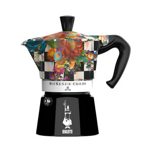 Cafeteira Moka Express Serve 3 Xícaras Mackenzie Childs Bialetti