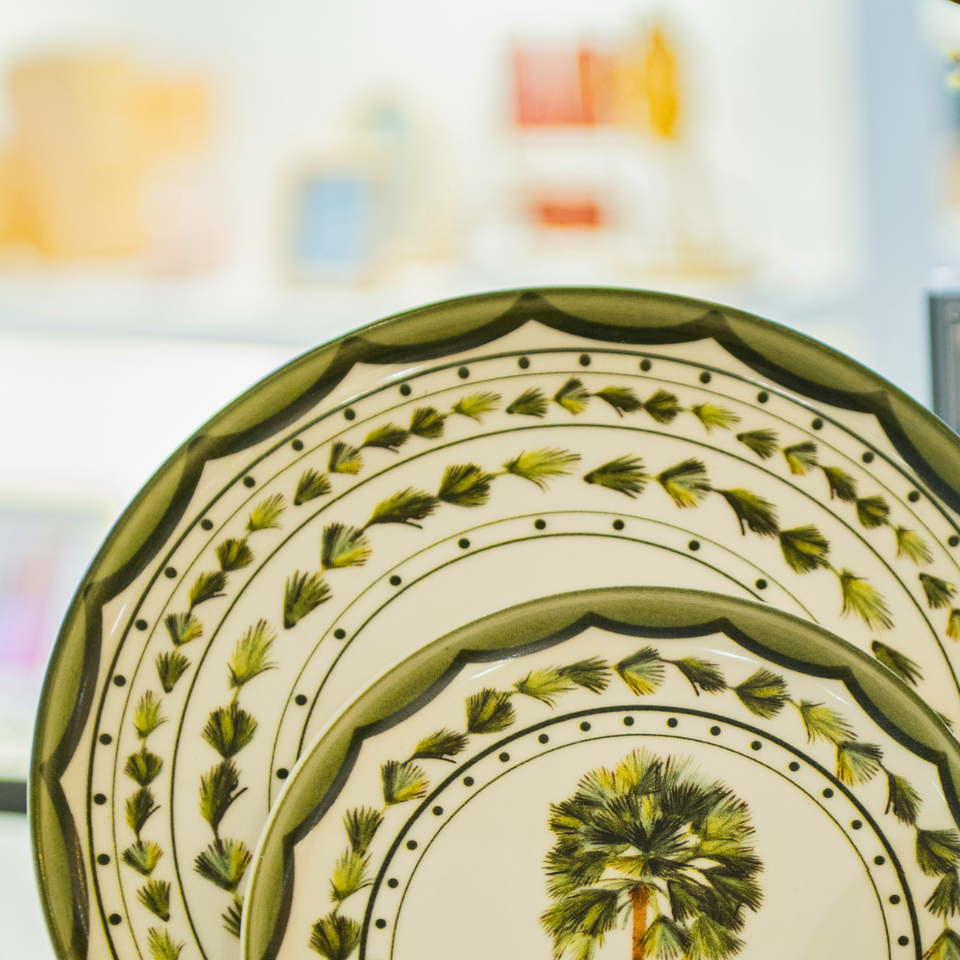Prato Raso Porcelana Carnaúba 27cm