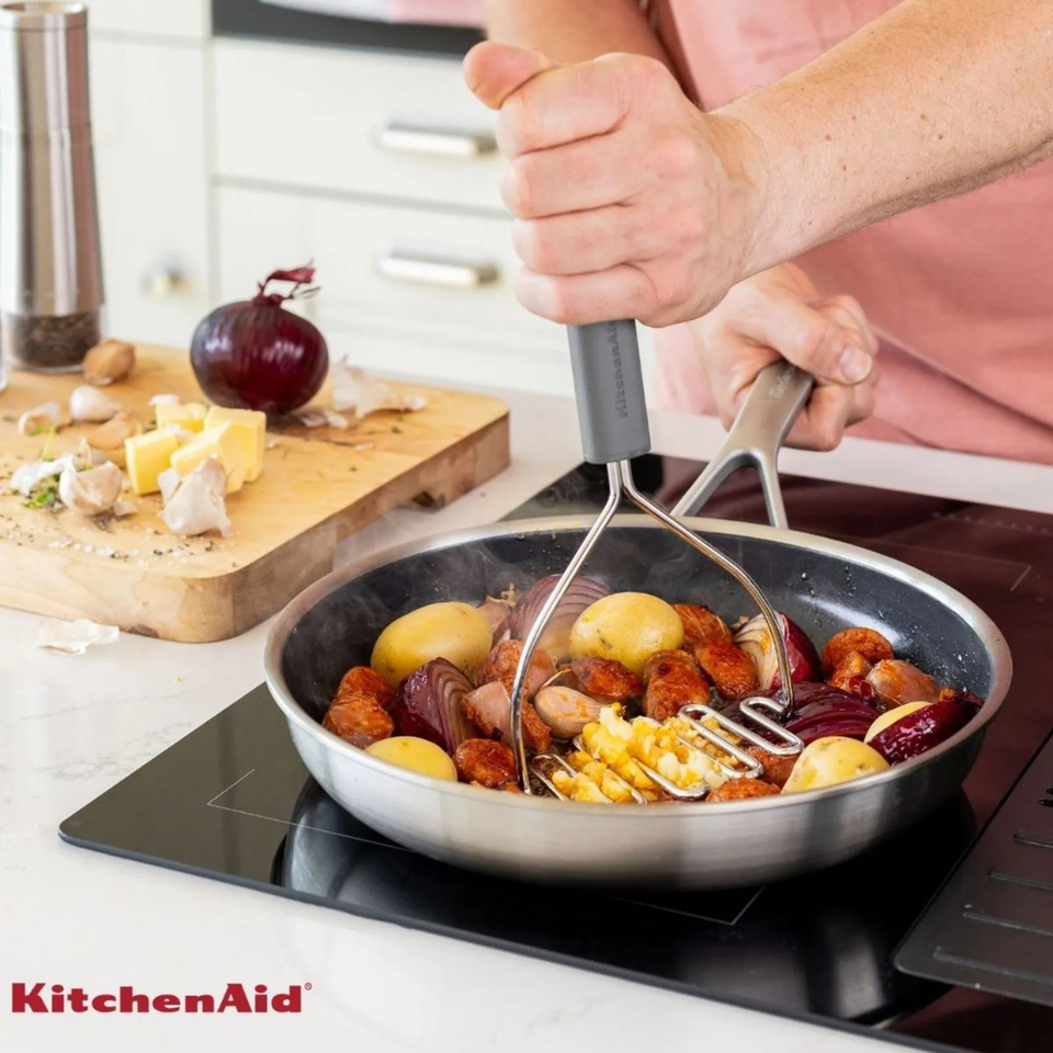 Amassador Batata Inox Cozinha Profissional Cinza KitchenAid