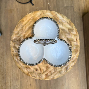 Petisqueira Ceramica Bolinhas Object Bahali 23cm
