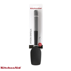 Espátula Clássica em Silicone Confeitaria Cinza KitchenAid