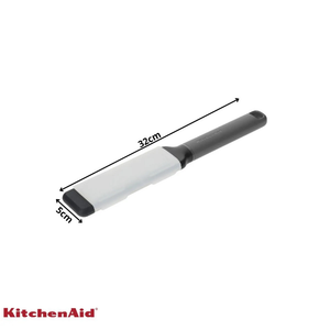 Ralador Zester Fino Queijo Legumes Raspas Cinza KitchenAid