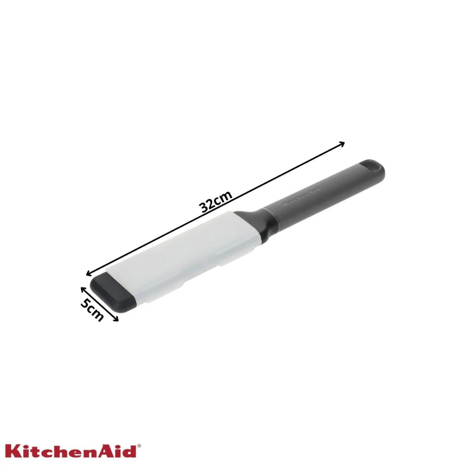 Ralador Zester Fino Queijo Legumes Raspas Cinza KitchenAid
