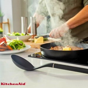 Colher de Cozinha Servir Nylon Multiuso Preta KitchenAid