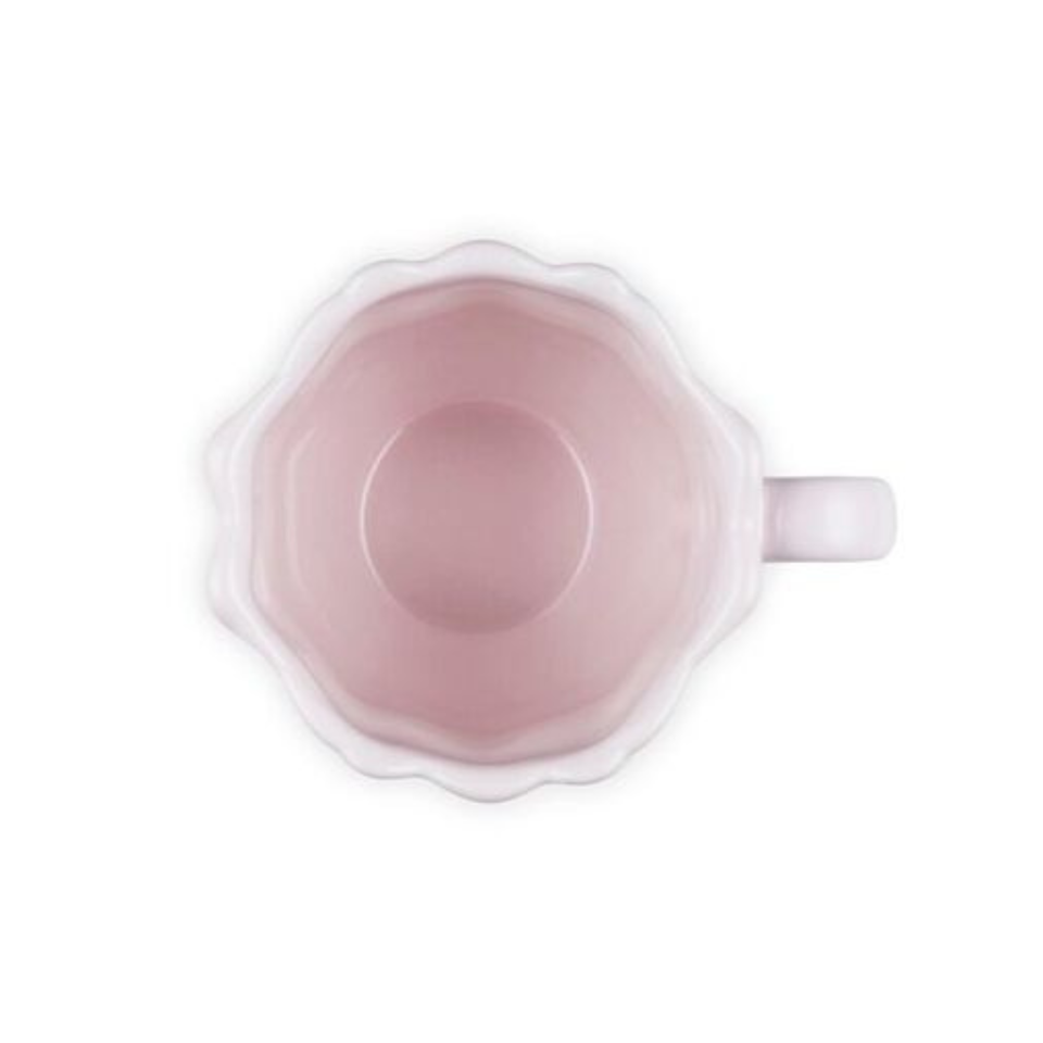 Caneca Cerâmica Anemone Petal Shell Pink 330ml Le Creuset