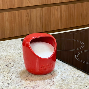 PRÉ-VENDA: Saleiro 650gr Vermelho