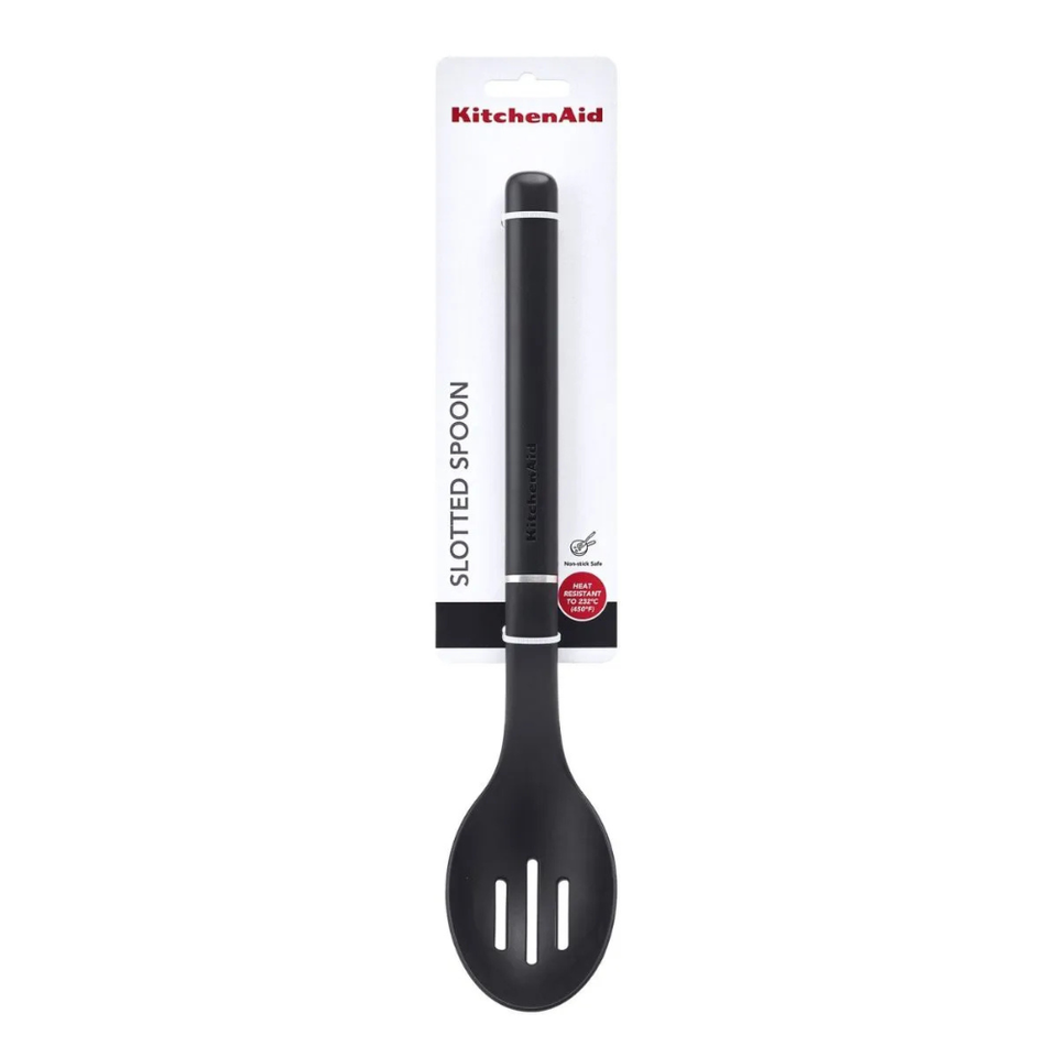 Colher Perfurada para Servir Nylon Multiuso Preta KitchenAid