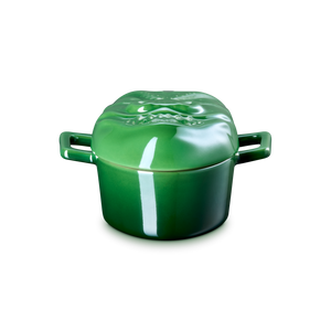 Mini Cocotte Cerâmica Bamboo Green Perolado Gorn Star Trek Le Creuset 300ml