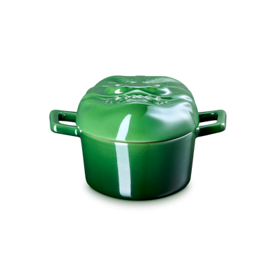 Mini Cocotte Cerâmica Bamboo Green Perolado Gorn Star Trek Le Creuset 300ml