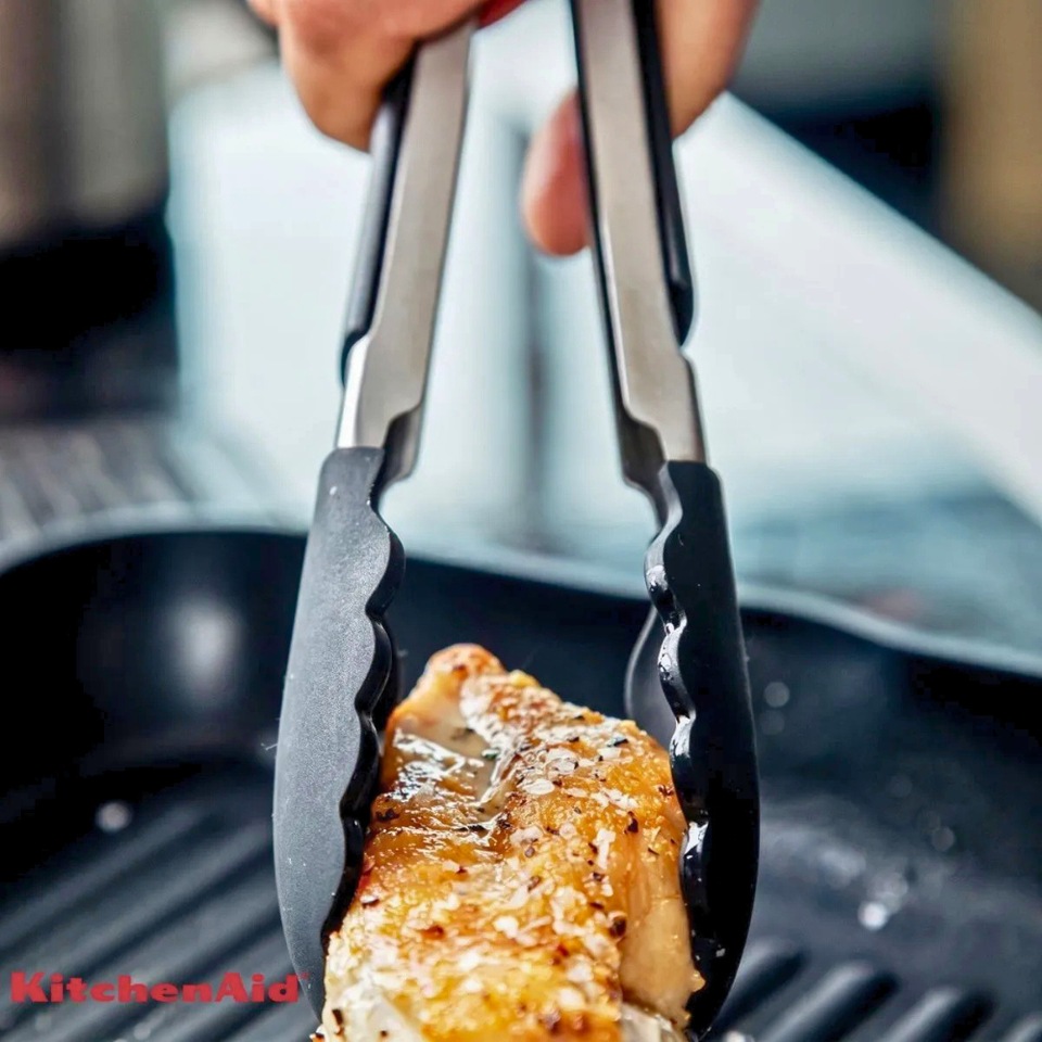 Pegador Churrasco Legumes 23cm Multiuso Inox KitchenAid