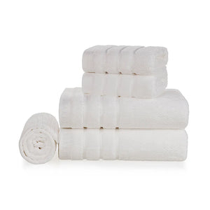 Jogo de Banho 5 Pçs Massima Branco Trussardi