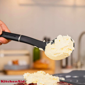 Colher de Cozinha Servir Nylon Multiuso Preta KitchenAid