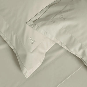 Jogo de Cama Novoli 4 Pçs 200 Fios Percal Grigio 100% Algodão Trussardi