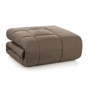 Edredom Queen Vinci 200 Fios Percal 100% Algodão Marrone Trussardi