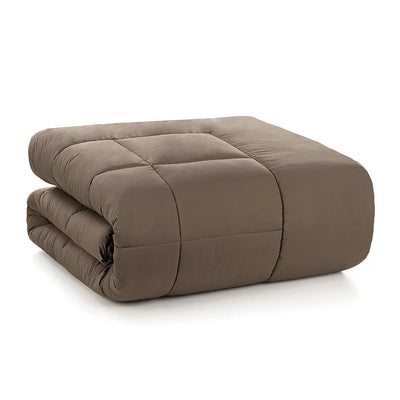 Edredom Queen Vinci 200 Fios Percal 100% Algodão Marrone Trussardi